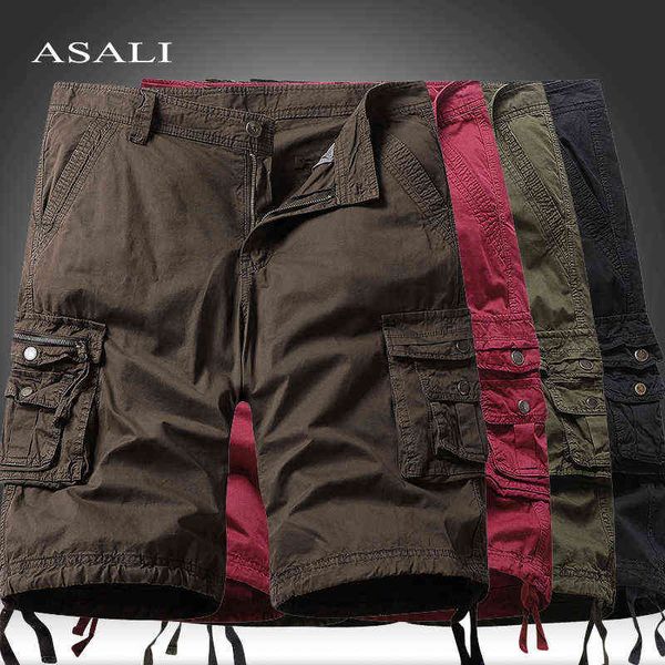 2022 men's casual shorts solid color cotton tooling casual beach cargo pants straight shorts men military tactical multi-pocket w220214, White;black
2022 men's casual shorts solid color cotton tooling casual beach cargo pants straight shorts men military tactical multi-pocket w220214, White;black