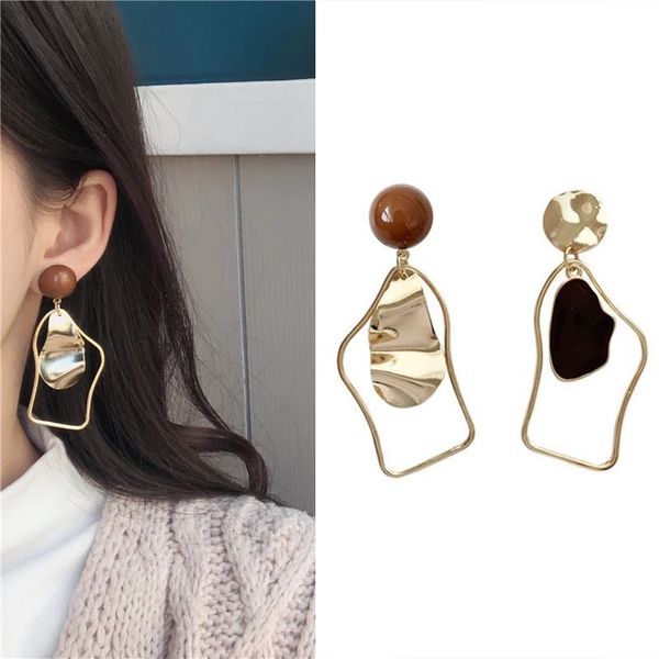 vintage geometric earrings women gold metal drop earrings statement earrings for lady irregular unique fashion jewelry gifts, Silver
vintage geometric earrings women gold metal drop earrings statement earrings for lady irregular unique fashion jewelry gifts, Silver