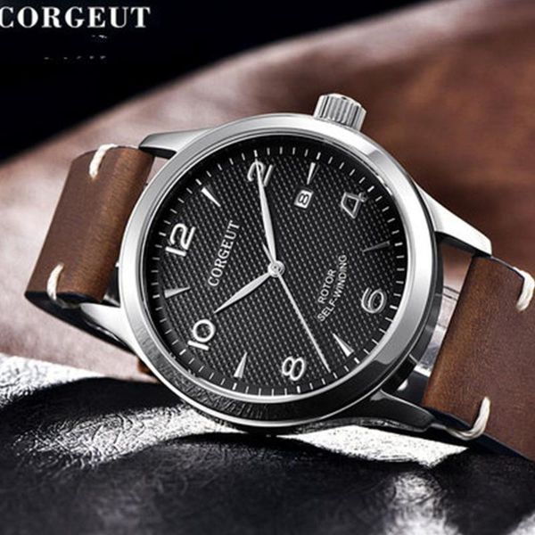 wristwatches luxury brand sapphire crystal miyota automatic men watch sport design male clock leather nylon mechanical wristwatc, Slivery;brown
wristwatches luxury brand sapphire crystal miyota automatic men watch sport design male clock leather nylon mechanical wristwatc, Slivery;brown
