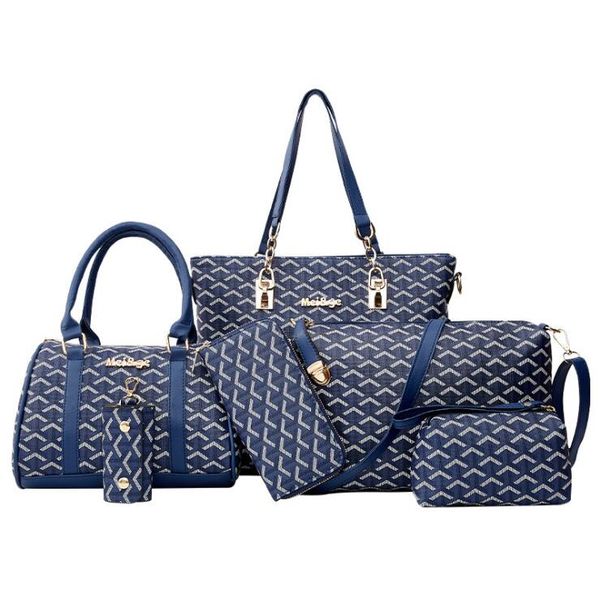 factory wholesale women bag elegant large-capacity printing six-piece womens handbag multifunctional contrast leather shoulder bags joker st
factory wholesale women bag elegant large-capacity printing six-piece womens handbag multifunctional contrast leather shoulder bags joker st