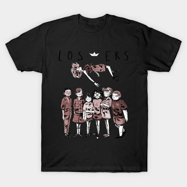 men's t-shirts the losers club t - shirt it pennywise stephen king clown illustration adventure horror 80s movie vintage, White;black
men's t-shirts the losers club t - shirt it pennywise stephen king clown illustration adventure horror 80s movie vintage, White;black