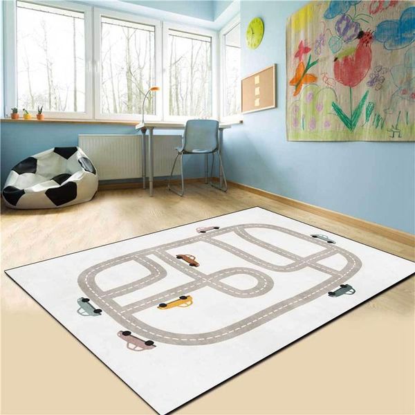 carpets nordic minimalist non-slip floor mat cartoon car track road print decor carpet bedroom bedside kids play crawling game area rugs
carpets nordic minimalist non-slip floor mat cartoon car track road print decor carpet bedroom bedside kids play crawling game area rugs