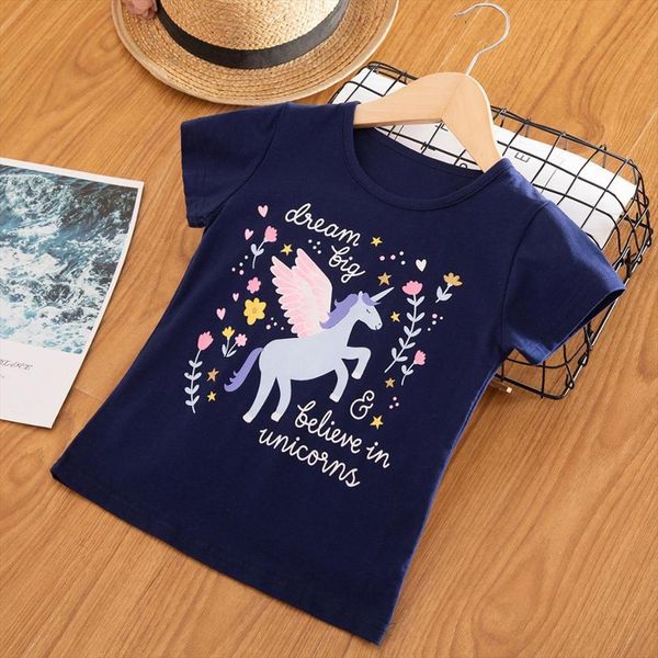 kids shirts for girls unicorn summer cotton t shirt baby girl clothes children short sleeve tees 3 6 7, Blue
kids shirts for girls unicorn summer cotton t shirt baby girl clothes children short sleeve tees 3 6 7, Blue