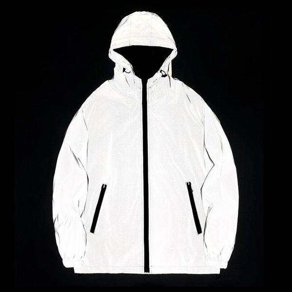 men's jackets plus size 5xl streetwear reflective jacket casual women windbreaker hip hop hooded trend coats luminous shiny apparel, Black;brown
men's jackets plus size 5xl streetwear reflective jacket casual women windbreaker hip hop hooded trend coats luminous shiny apparel, Black;brown