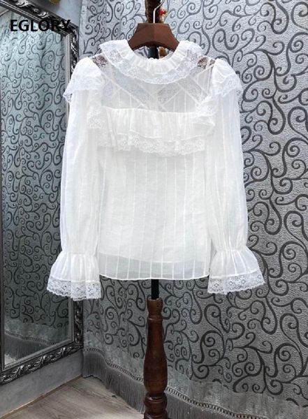women's blouses & shirts blouse 2021 autumn designer fashion women ruffle lace patchwork flare sleeve casual vintage silk cotton white
women's blouses & shirts blouse 2021 autumn designer fashion women ruffle lace patchwork flare sleeve casual vintage silk cotton white