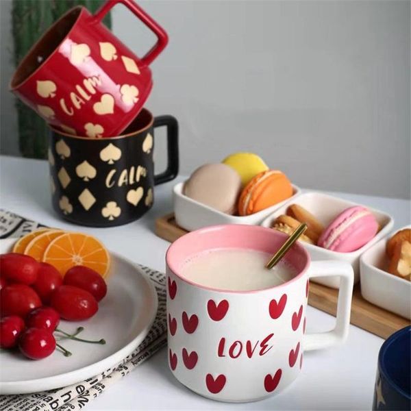 mugs 480ml large capacity american mug with spoon lid retro coffee milk cup couple breakfast
mugs 480ml large capacity american mug with spoon lid retro coffee milk cup couple breakfast