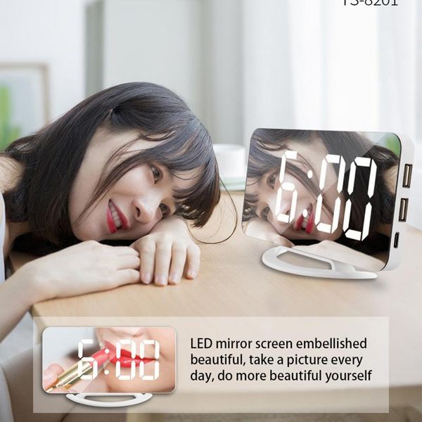 other clocks & accessories multi-function led mirror digital display clock desk makeup deskautomatic posensitive electronic alarm clok
other clocks & accessories multi-function led mirror digital display clock desk makeup deskautomatic posensitive electronic alarm clok