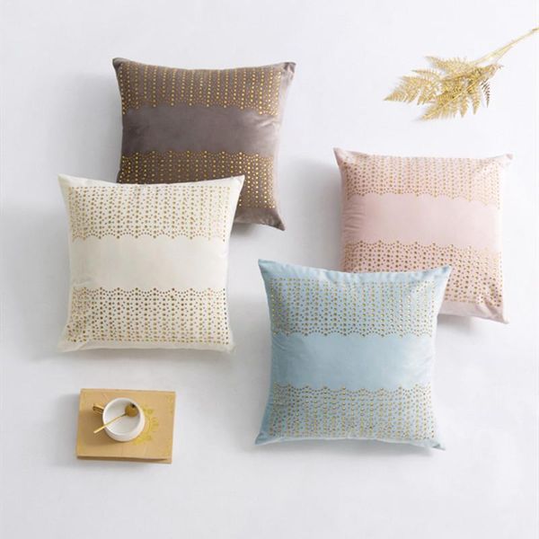 cushion/decorative pillow soft velvet gold drilling pillowcase cover sofa car cushion home room decoration 45x45cm/50x50cm
cushion/decorative pillow soft velvet gold drilling pillowcase cover sofa car cushion home room decoration 45x45cm/50x50cm