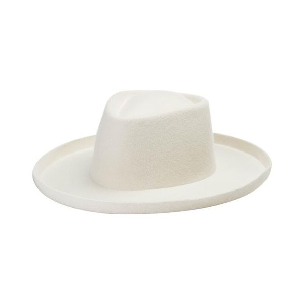 wide brim hats women wool white retro cowboy hat fashion casual outdoor warmth travel po jazz fedora panama, Blue;gray
wide brim hats women wool white retro cowboy hat fashion casual outdoor warmth travel po jazz fedora panama, Blue;gray