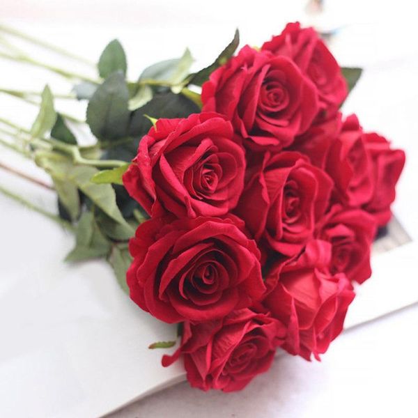 bridal rose decor bouquet artificial flower silk exquisite wedding european decorative flowers & wreaths
bridal rose decor bouquet artificial flower silk exquisite wedding european decorative flowers & wreaths