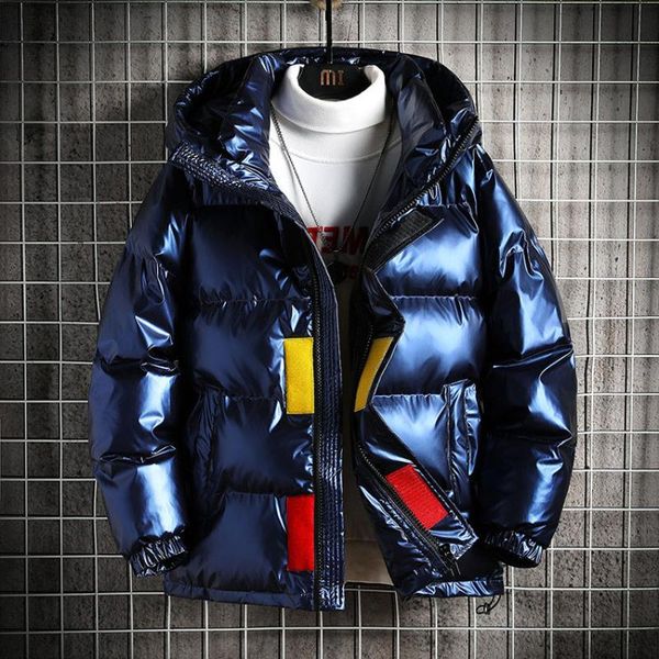 men's jackets cotton padded winter thickened plush jacket 2021 bright face down short warm bread, Black;brown
men's jackets cotton padded winter thickened plush jacket 2021 bright face down short warm bread, Black;brown