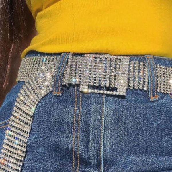 belts luxury 10 rows full rhinestone shiny waist women crystal chain wide gold silver korean fashion ladies belt, Black;brown
belts luxury 10 rows full rhinestone shiny waist women crystal chain wide gold silver korean fashion ladies belt, Black;brown