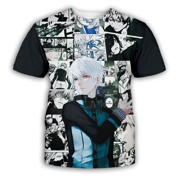 men's t-shirts tokyo ghoul 3d print men women fashion anime streetwear kaneki ken oversized t shirt harajuku kids boys girls tees, White;black
men's t-shirts tokyo ghoul 3d print men women fashion anime streetwear kaneki ken oversized t shirt harajuku kids boys girls tees, White;black