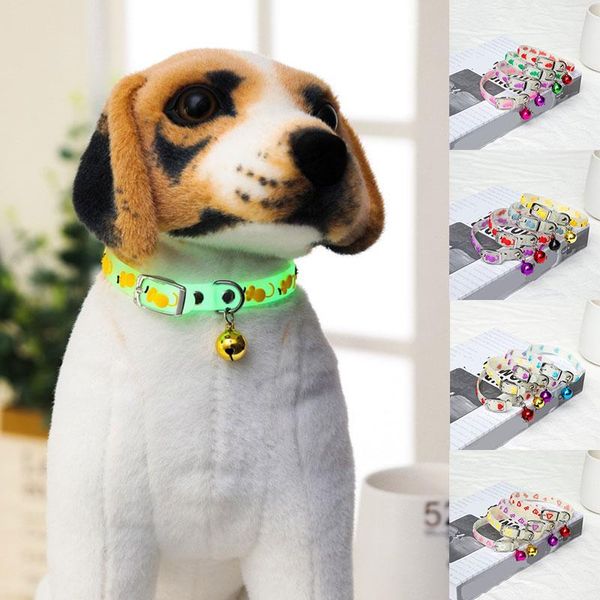 dog collars & leashes silicone pet with bell glowing at night prevent fluorescent neck strap small medium dogs cat necklace supplies
dog collars & leashes silicone pet with bell glowing at night prevent fluorescent neck strap small medium dogs cat necklace supplies