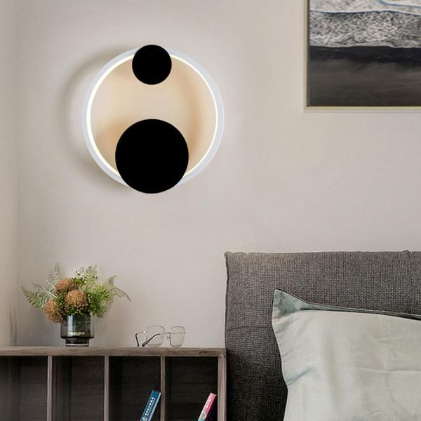 nordic post-modern simple creative personalized wall lamp round bedroom bedside aisle led background lamps
nordic post-modern simple creative personalized wall lamp round bedroom bedside aisle led background lamps