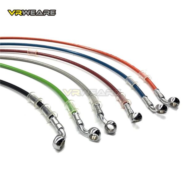 motorcycle brakes universal brake hose line steel cable hydraulic banjo pipe 400mm-1500mm for head both sides 28 ° -60
motorcycle brakes universal brake hose line steel cable hydraulic banjo pipe 400mm-1500mm for head both sides 28 ° -60