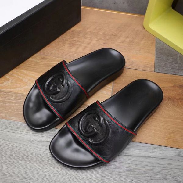 2021 summer antiskid slippers men outdoor leather personalized flip flops men beach resort sandals, Black
2021 summer antiskid slippers men outdoor leather personalized flip flops men beach resort sandals, Black