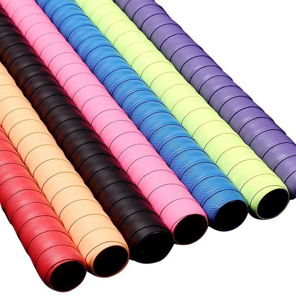 pcs anti-slip sweatband badminton grip tennis overgrip sport tape windings over for fishing rod squash padel racket, Yellow;black
pcs anti-slip sweatband badminton grip tennis overgrip sport tape windings over for fishing rod squash padel racket, Yellow;black