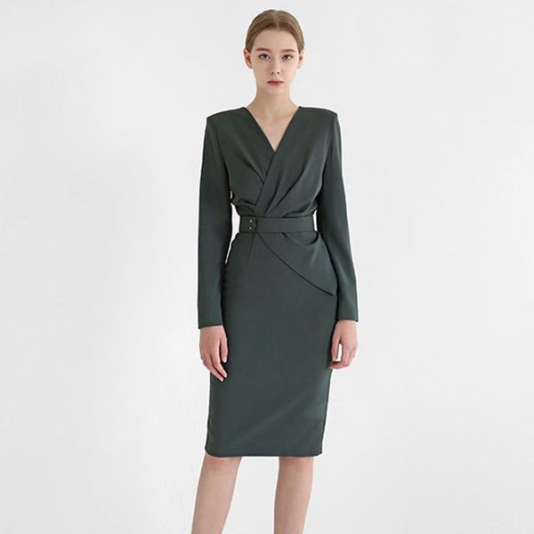 zawfl spring full sleeve navy sashes bodycon knee-length vestidos pencil party dress 210525, Black;gray
zawfl spring full sleeve navy sashes bodycon knee-length vestidos pencil party dress 210525, Black;gray