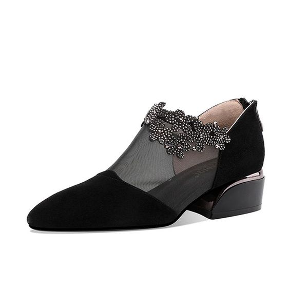 sandals summer mesh goat suede black net women's shoes 2021 fashion hollow breathable thick heel comfortable zandalias mujer
sandals summer mesh goat suede black net women's shoes 2021 fashion hollow breathable thick heel comfortable zandalias mujer