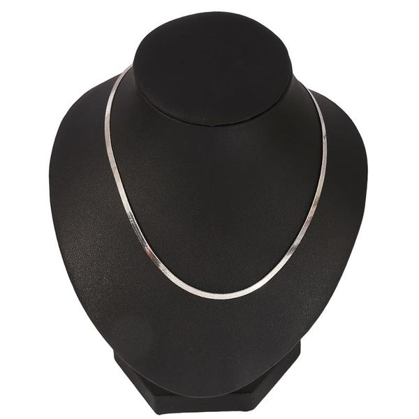 chains silver color gold necklace flat snake link chain lobster clasp collares necklaces for women men
chains silver color gold necklace flat snake link chain lobster clasp collares necklaces for women men