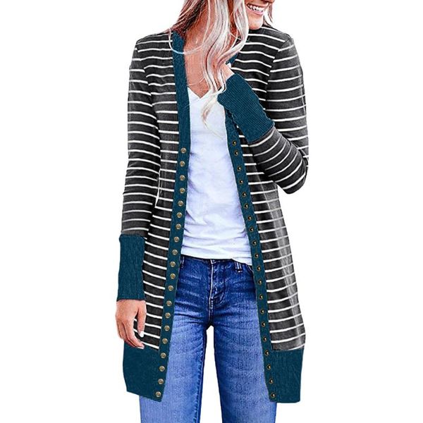 winter autumn women casual long sleeve jackets stripe patchwork coat ladies cardigan jacket ropa de mujer fn50 women's, Black;brown
winter autumn women casual long sleeve jackets stripe patchwork coat ladies cardigan jacket ropa de mujer fn50 women's, Black;brown