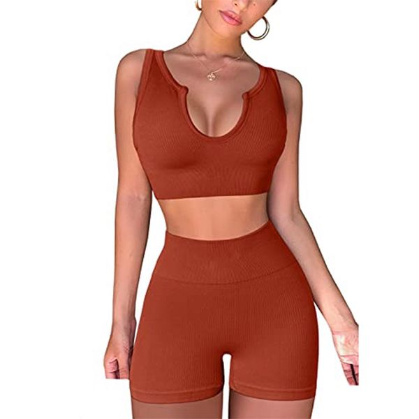 yoga set gym workout clothes for women seamless leggings sports bra suit female clothing high waist shorts women's tracksuit 210802, Gray
yoga set gym workout clothes for women seamless leggings sports bra suit female clothing high waist shorts women's tracksuit 210802, Gray
