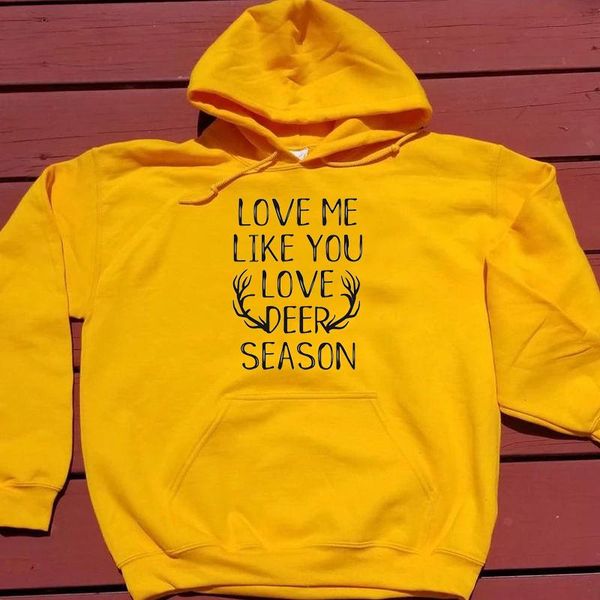 women's hoodies & sweatshirts love me like you deer season women fashion pure cotton casual funny slogan christmas gift holiday warmer, Black
women's hoodies & sweatshirts love me like you deer season women fashion pure cotton casual funny slogan christmas gift holiday warmer, Black