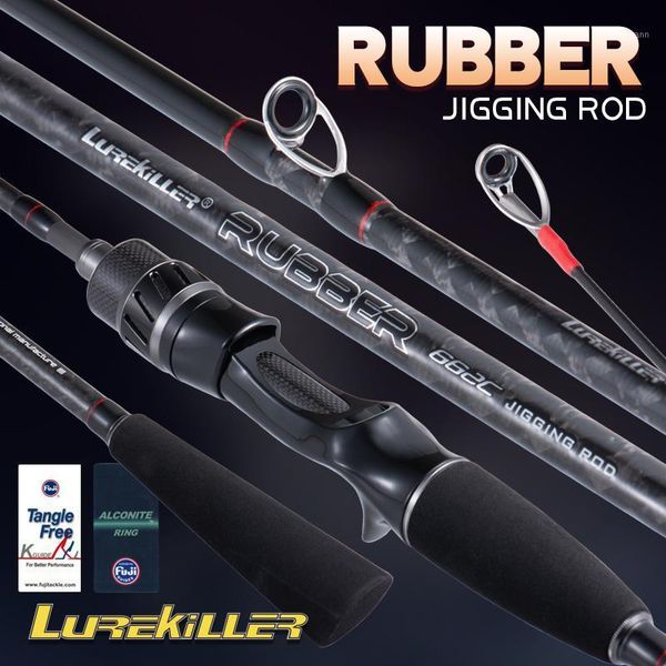 boat fishing rods japan fuji parts carbon lurekiller tai rubber jig rod 662c silder pe 0.8-2.5 40-120g slow jigging saltwater
boat fishing rods japan fuji parts carbon lurekiller tai rubber jig rod 662c silder pe 0.8-2.5 40-120g slow jigging saltwater