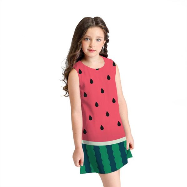 girl's dresses 2021 summer kids sleeveless cartoon big girls 3d digital colorful fruit watermelon pineapple printing a-line girl dress, Red;yellow
girl's dresses 2021 summer kids sleeveless cartoon big girls 3d digital colorful fruit watermelon pineapple printing a-line girl dress, Red;yellow