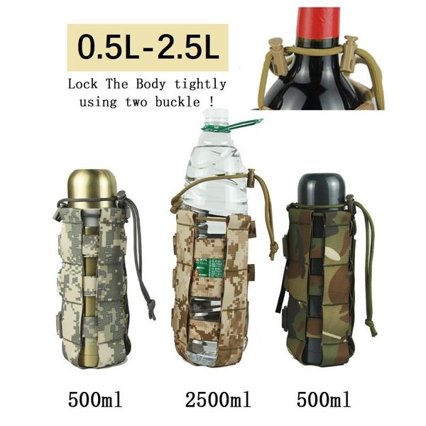 tactical adjustable molle water bottle pouch holster carrier outdoor military kettle bag camping hiking travel kit bags
tactical adjustable molle water bottle pouch holster carrier outdoor military kettle bag camping hiking travel kit bags