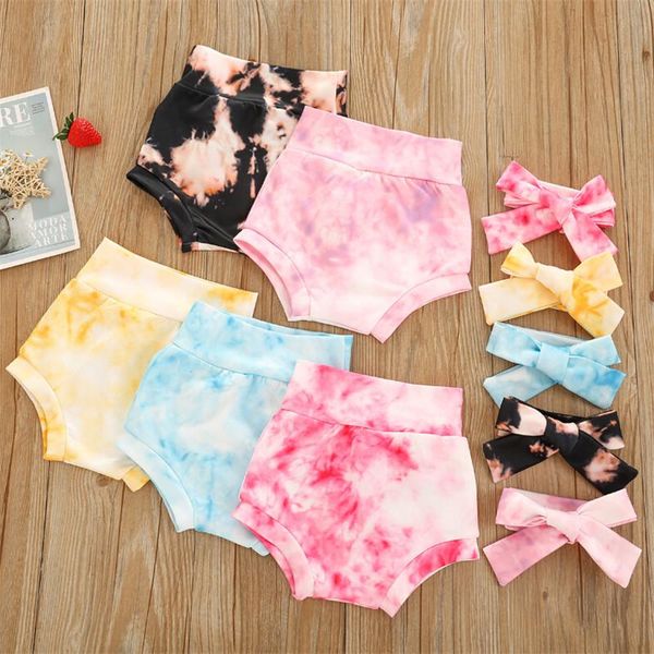 born baby girls boys tie-dye printed shorts+headband 2pcs elastic high waist shorts bottoms, Black
born baby girls boys tie-dye printed shorts+headband 2pcs elastic high waist shorts bottoms, Black