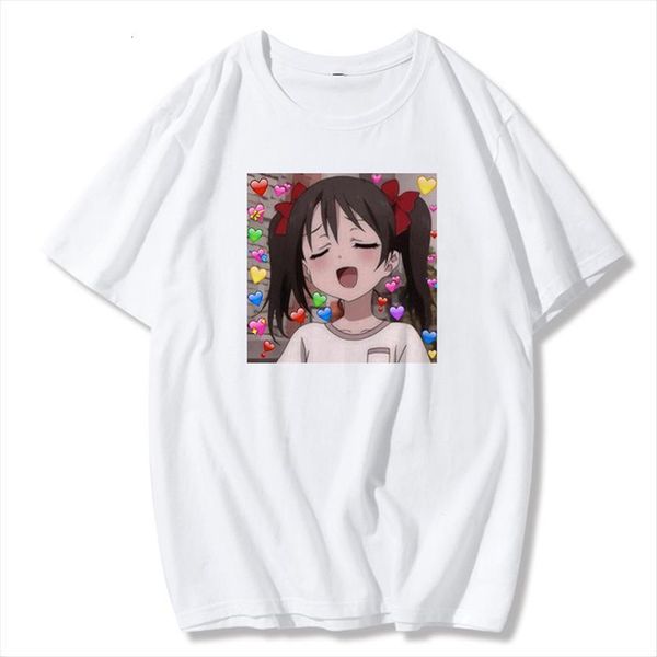 kawaii summer japanese casual women t shirt plus size o neck short sleeve female cartoon harajuku tees, White
kawaii summer japanese casual women t shirt plus size o neck short sleeve female cartoon harajuku tees, White