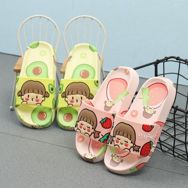 slippers children's summer girls' home soft bottom non-slip 4-9 years old 5 children cute princess fruit outer wear, Black
slippers children's summer girls' home soft bottom non-slip 4-9 years old 5 children cute princess fruit outer wear, Black