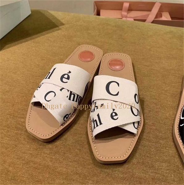 cb 2021 branded women woody mules fflat slipper deisgner lady lettering fabric outdoor leather sole slide sandal 01 zlh, Black
cb 2021 branded women woody mules fflat slipper deisgner lady lettering fabric outdoor leather sole slide sandal 01 zlh, Black