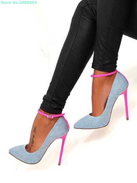 dress shoes pointed toe fashion women suede pumps design super thin high heel ladies buckle strap party, Black
dress shoes pointed toe fashion women suede pumps design super thin high heel ladies buckle strap party, Black