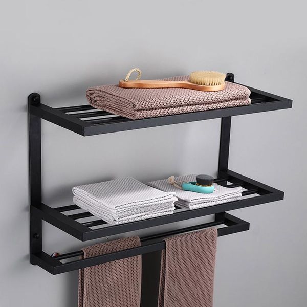layer space aluminum wall mounted towel holder bathroom paper storage rack hanger shampoo shower gel organizer shelf racks
layer space aluminum wall mounted towel holder bathroom paper storage rack hanger shampoo shower gel organizer shelf racks