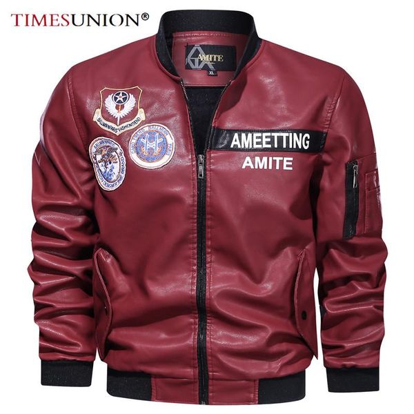 men's fur & faux mens leather jacket autumn winter 2021 fashion biker motorcycle pu male embroidery bomber coat outwear brand men cloth, Black
men's fur & faux mens leather jacket autumn winter 2021 fashion biker motorcycle pu male embroidery bomber coat outwear brand men cloth, Black