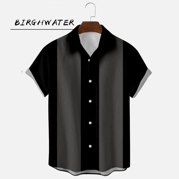 men's casual shirts fashion striped patchwork men shirt personality short sleeve loose button brand camisa masculina 2021 6xl, White;black
men's casual shirts fashion striped patchwork men shirt personality short sleeve loose button brand camisa masculina 2021 6xl, White;black