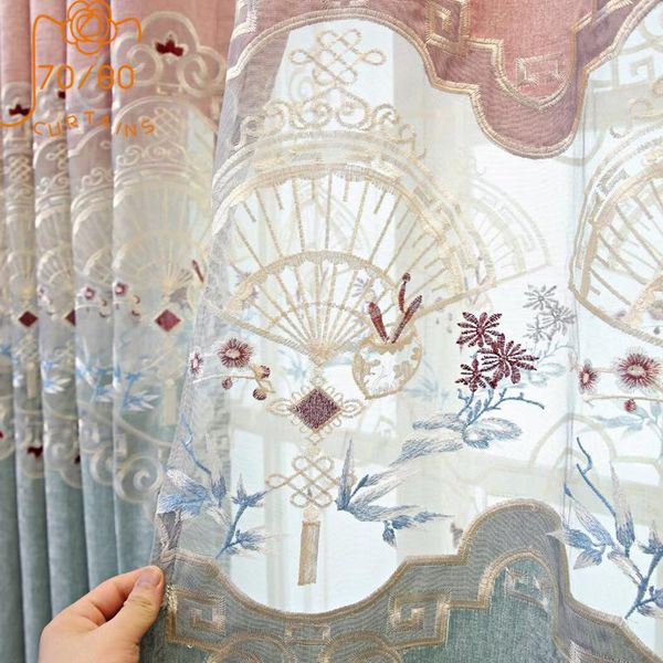 curtain & drapes chinese blue and pink two-color stitching hollow embroidery window screen curtains for living room bedroom
curtain & drapes chinese blue and pink two-color stitching hollow embroidery window screen curtains for living room bedroom