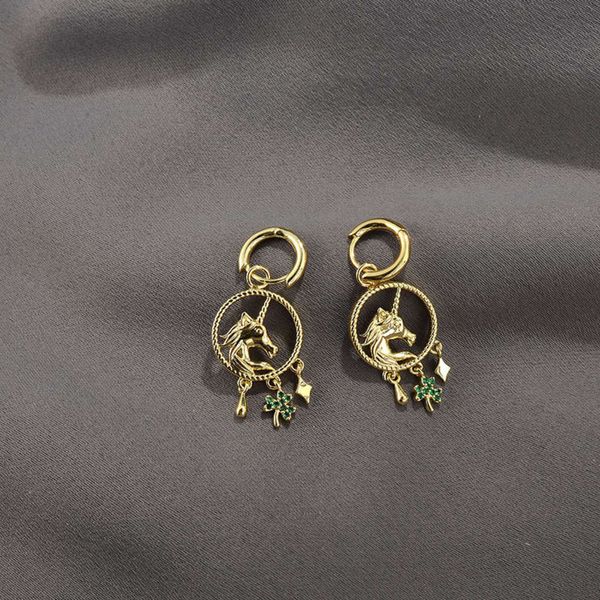 unicorn ear buckle women's little star flow lucky grass 2020 new fashion earrings, Black
unicorn ear buckle women's little star flow lucky grass 2020 new fashion earrings, Black