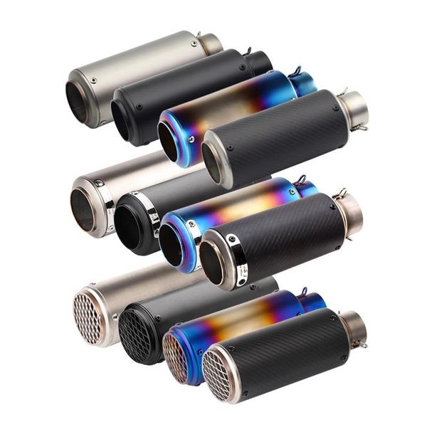 motorcycle exhaust system inlet 51mm 61mm muffler pipe db killer escape moto motorbike universal for z1000 gsr400 bk600 gsxr1000 etc
motorcycle exhaust system inlet 51mm 61mm muffler pipe db killer escape moto motorbike universal for z1000 gsr400 bk600 gsxr1000 etc