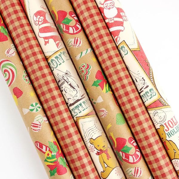 gift wrap christmas wrapping paper cute candy cane bear plaid print diy roll 
gift wrap christmas wrapping paper cute candy cane bear plaid print diy roll