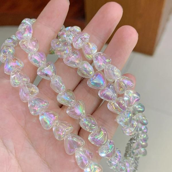 chokers 2021 acrylic heart shaped transparent beaded necklace clavicle chain handmade chocker trendy vacation fashion jewelry wholesale, Golden;silver
chokers 2021 acrylic heart shaped transparent beaded necklace clavicle chain handmade chocker trendy vacation fashion jewelry wholesale, Golden;silver