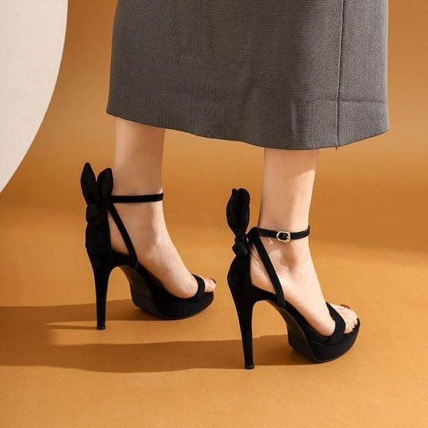 sandals 2021 korean thin heel open toe women's summer one line buckle versatile high heels thick soled platform women, Black
sandals 2021 korean thin heel open toe women's summer one line buckle versatile high heels thick soled platform women, Black