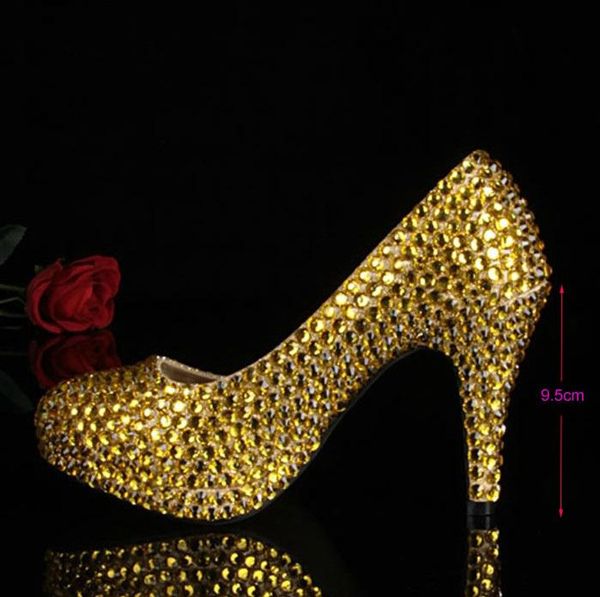 dress shoes 2021 party with rhinestones women wedding high heels pumps girls gold color for bridal, Black
dress shoes 2021 party with rhinestones women wedding high heels pumps girls gold color for bridal, Black