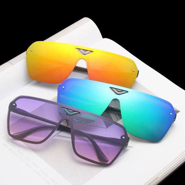 new one piece mirror large sunglasses men fashion large frame rectangle sunglasses women brand design outdoor shades glasses wholesale, Silver
new one piece mirror large sunglasses men fashion large frame rectangle sunglasses women brand design outdoor shades glasses wholesale, Silver