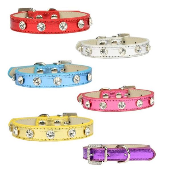 fashion pu leather dog collar diamond drill decoration small puppy pitbull large dogs collars pet supplies leash traction & leashes
fashion pu leather dog collar diamond drill decoration small puppy pitbull large dogs collars pet supplies leash traction & leashes