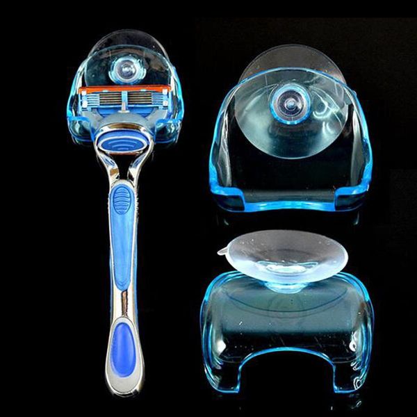 bath accessory set 1 pcs razor storage practical transparent blue plastic frame with suction cup rack bathroom accessories
bath accessory set 1 pcs razor storage practical transparent blue plastic frame with suction cup rack bathroom accessories