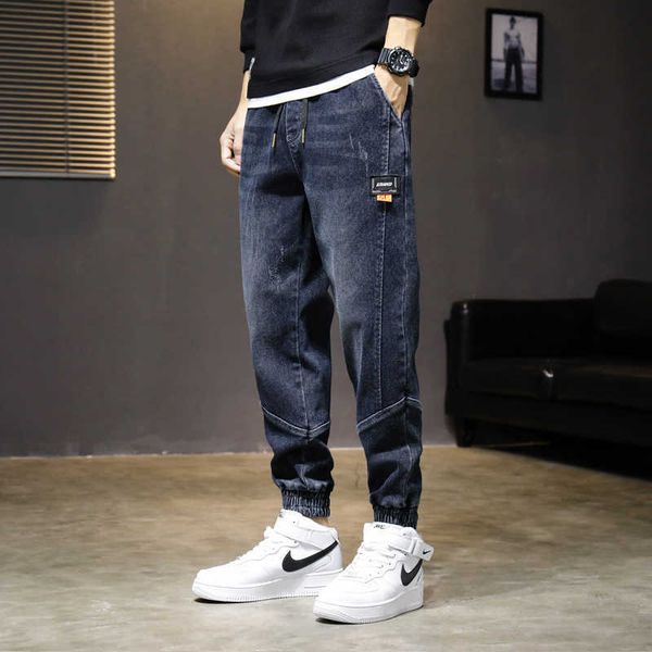 bluesmall men's wide leg pants, loose jeans, casual, korean, fashionable, 9 points, autumn and winter, Blue
bluesmall men's wide leg pants, loose jeans, casual, korean, fashionable, 9 points, autumn and winter, Blue